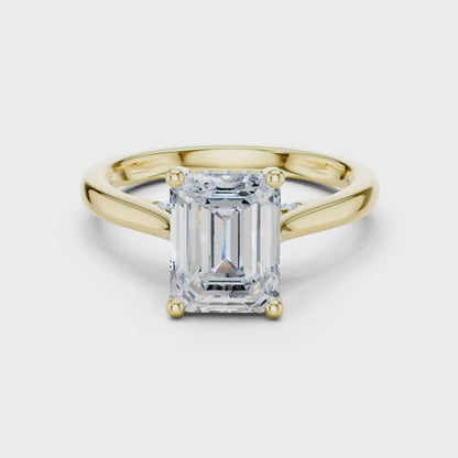 Hidden Spark Diamond Ring