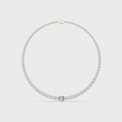 Grandeur Line Diamond Pendant