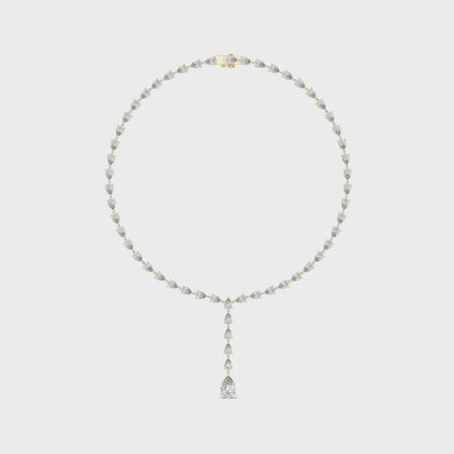 Falling Pears Diamond Pendant