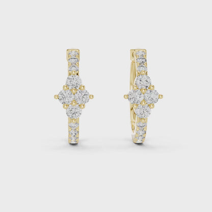 Cluster Earrings