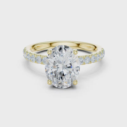 Ovalina Vale Diamond Ring