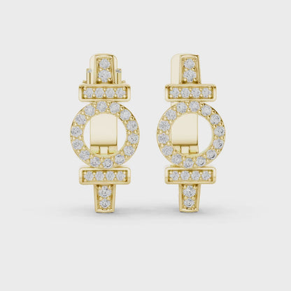 Aurelia Halo Earrings