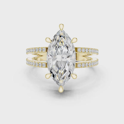 Colonnade Diamond Ring