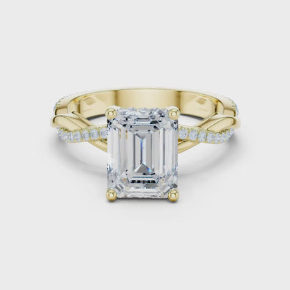 Emeralynne Twist Diamond Ring