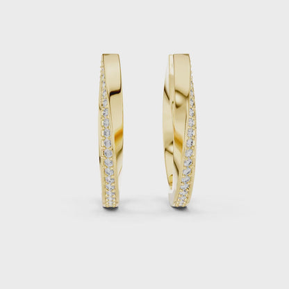 The Tiny Twist Bali Earrings