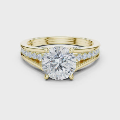 Cathedral Muse Diamond Ring