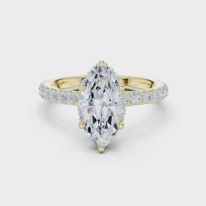 Marquise Whisper Diamond Ring