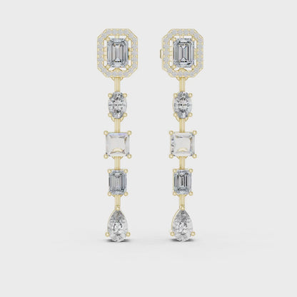 Pinnacle Drop Earrings