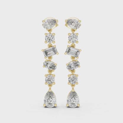 Cascade Drop Earrings